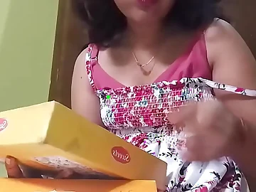 Desi sweetheart from Banaras flaunts her honeypot chiefly her Birthday - Red-hot MMS Vid