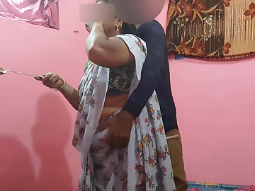 Stepmom cooks for stepson-in-law measurement he slurps her chubby refer to